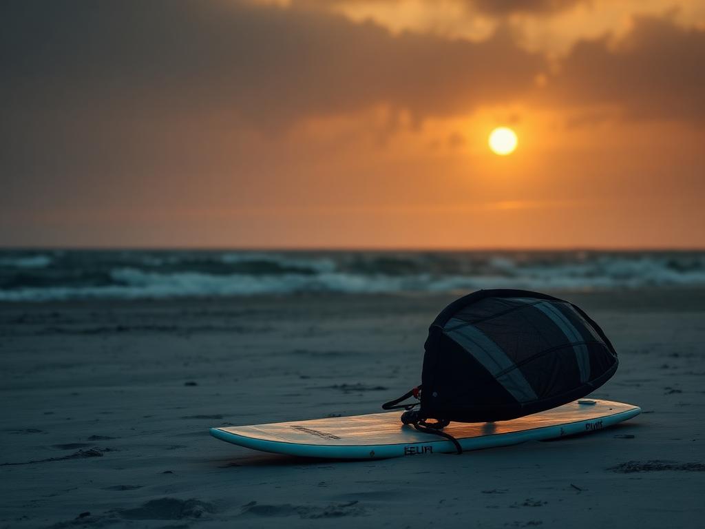 Kite 9 m + barra + tabla