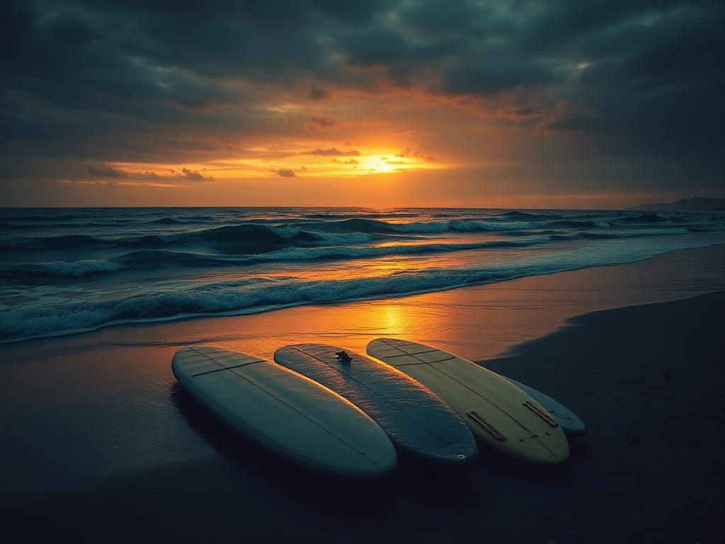 Shortboard 6'2" + leash