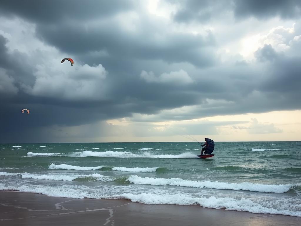 Kite 9 m + barra + tabla