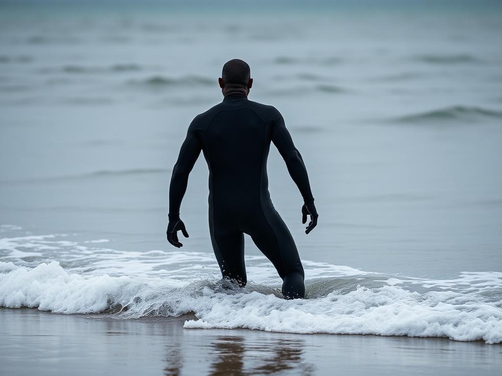 Wetsuit 4/3 mm + escarpines